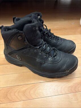 Timberland Men's Black Waterproof Work Boots